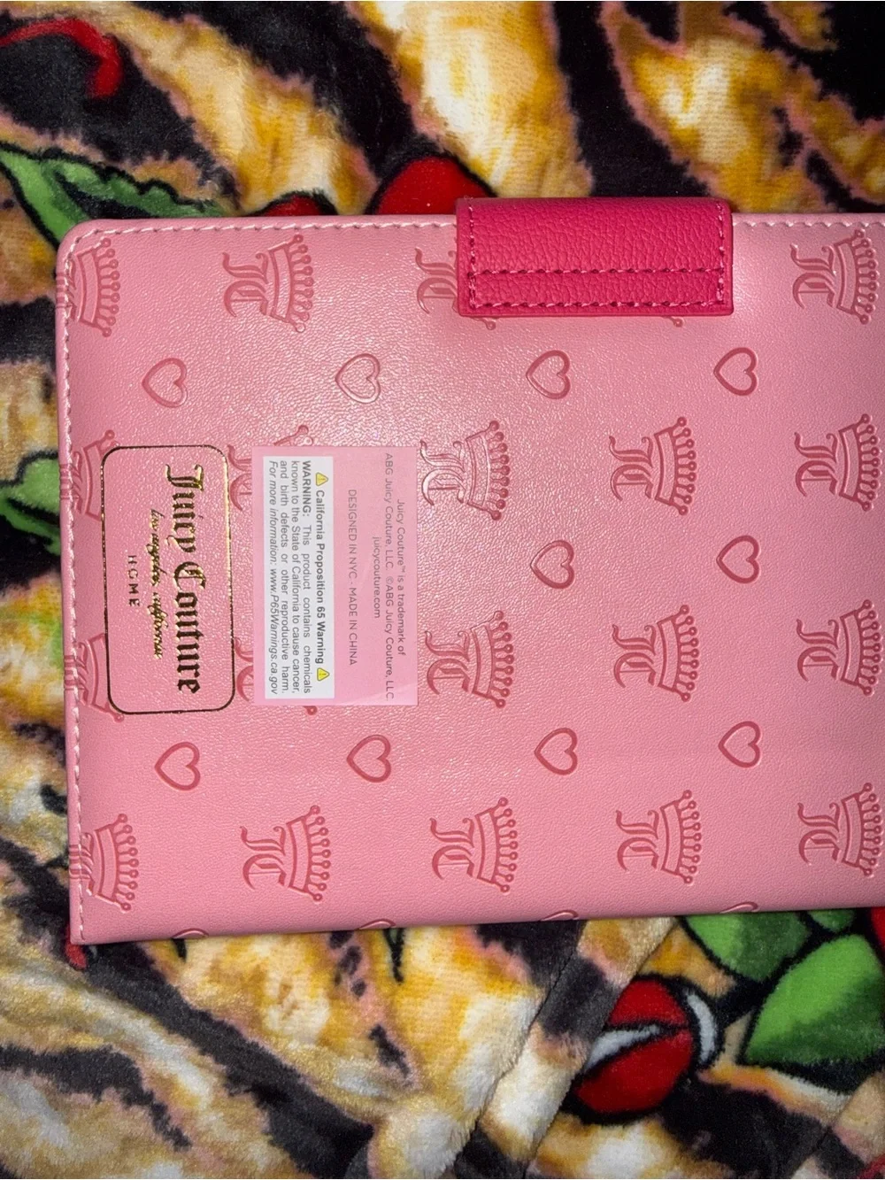 Juicy Couture Pink Heart Journal with Glitter Heart Pen